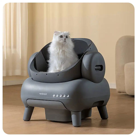 Smart cat litter box luxury style