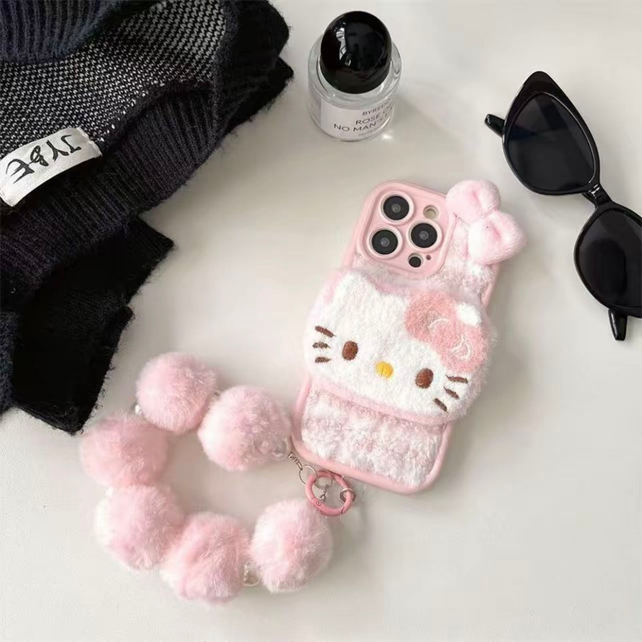 Fluffy iPhone 16 Pro Max phone case