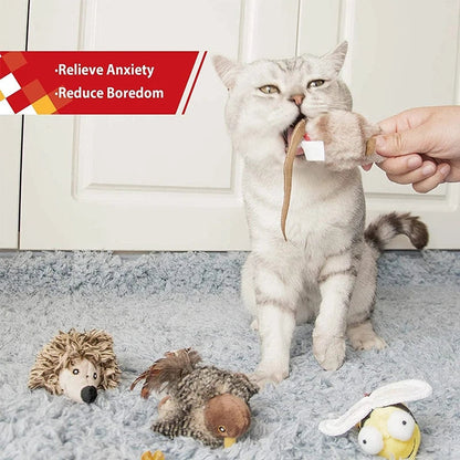 Mouse chirping Sounding flapping Bird Teasing Cat Toy - Cutier Store