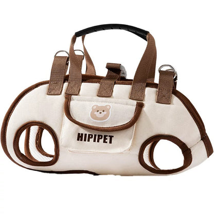 Hands-Free Pet Shoulder Sling Carrier – Comfortable & Secure Dog & Cat Sling Bag | Pet Parent Gift