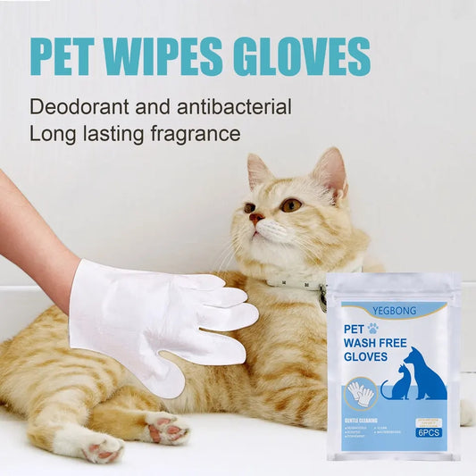 Pet Wipes Disposable Gloves