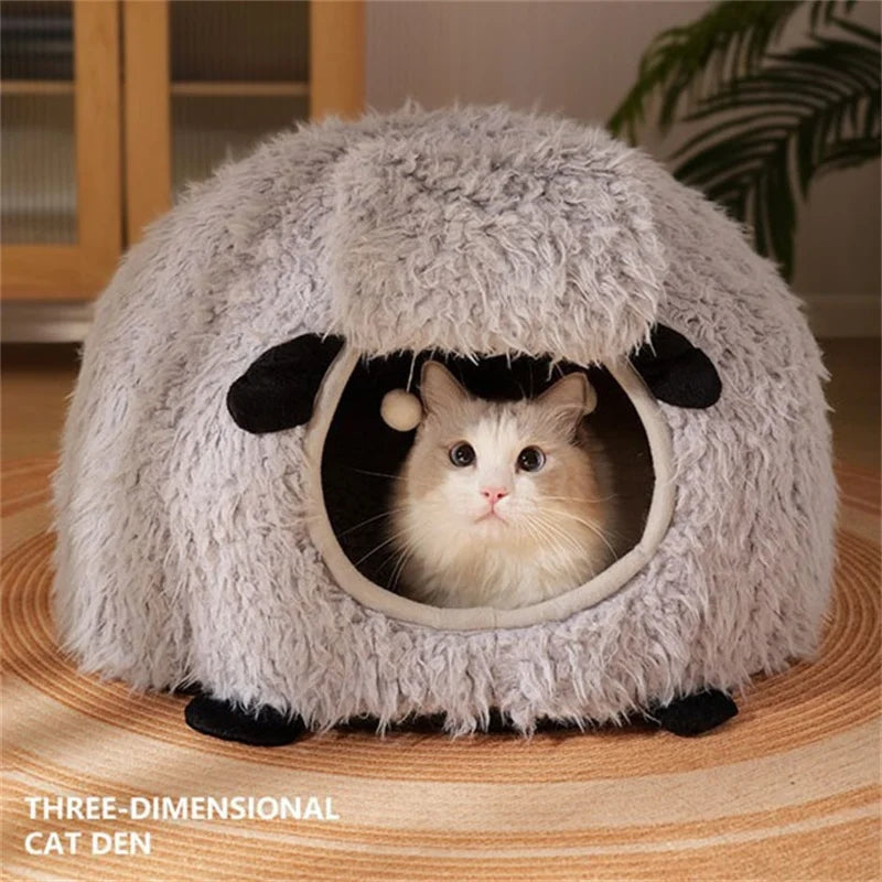 Pet sheep shape nest - N08