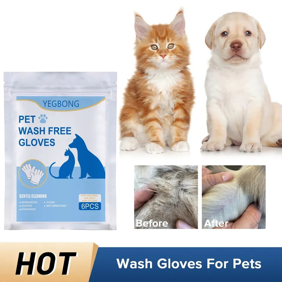 Pet Wipes Disposable Gloves