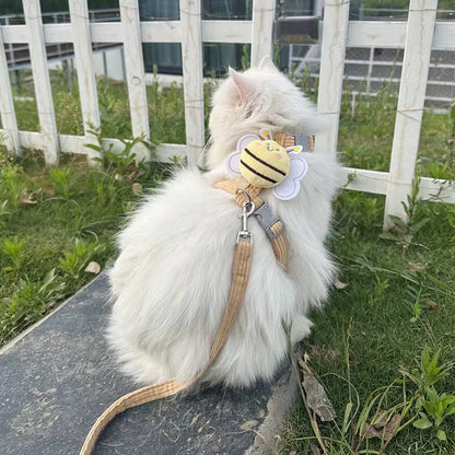 Butterfly Cat Bee Harness - Cutier Store