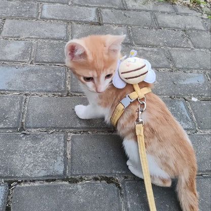 Butterfly Cat Bee Harness - Cutier Store