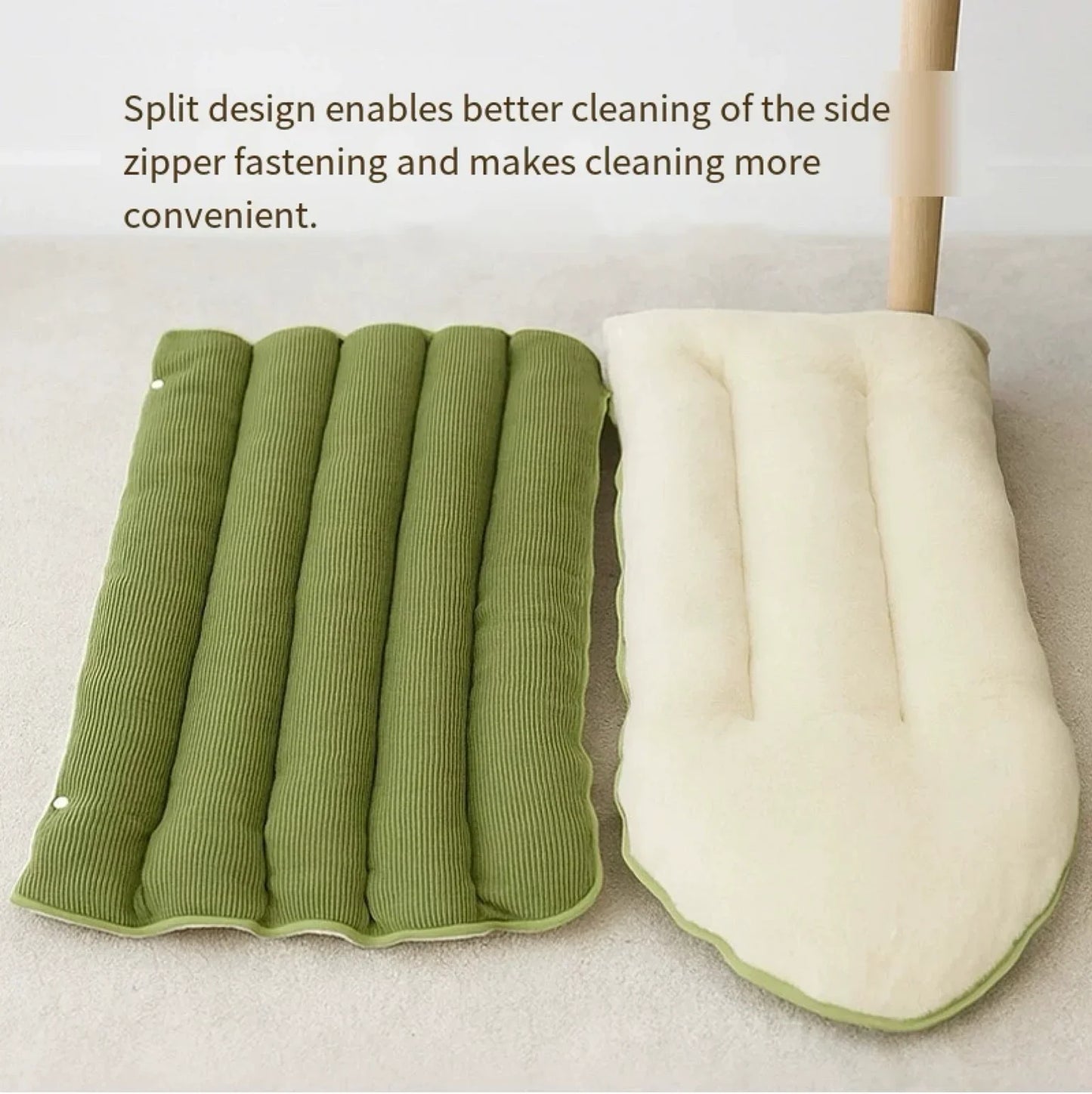 Cozy Cave Pet Bed with Washable Cover - Secure Hideaway