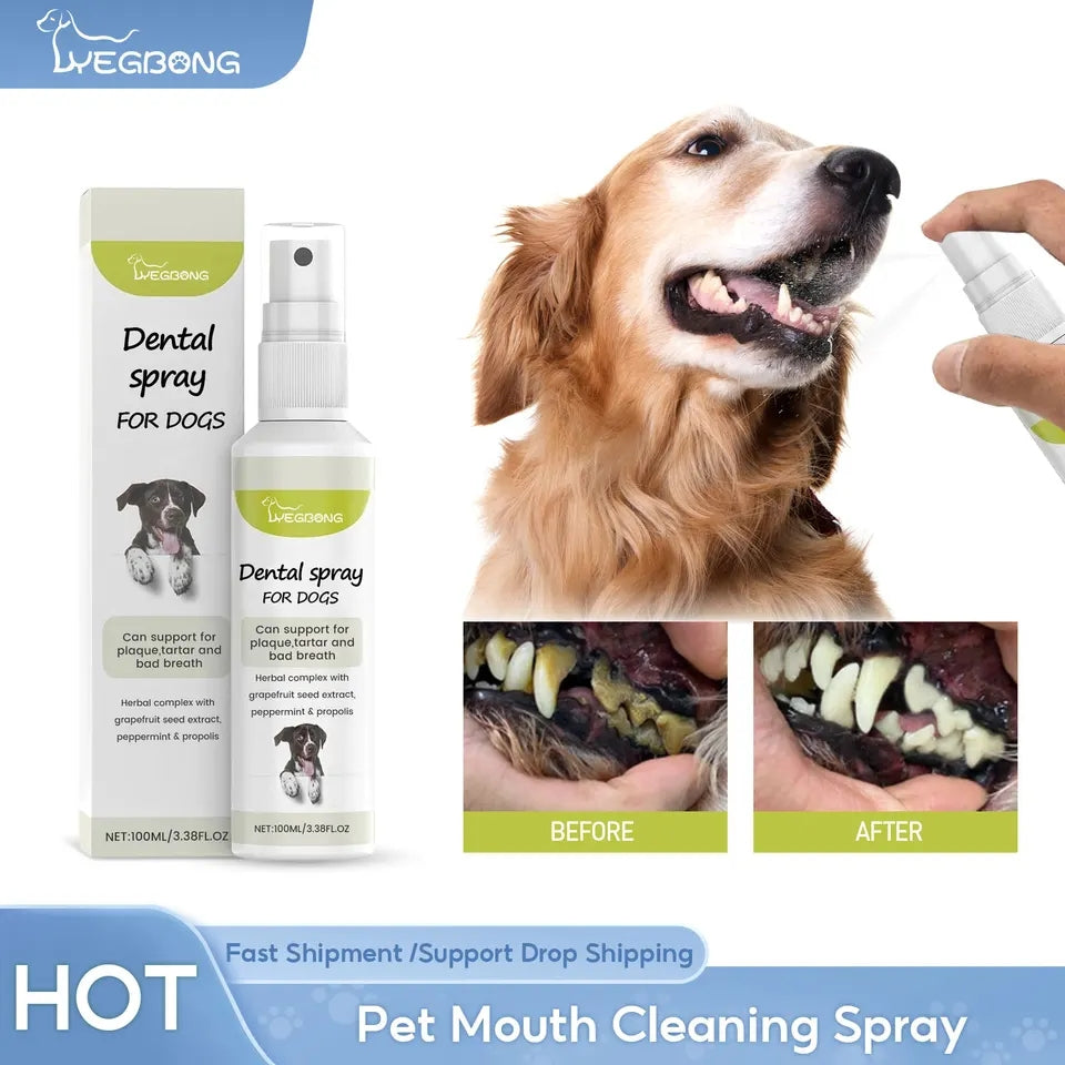 Pet Dental Spray Freshener / Cleaner