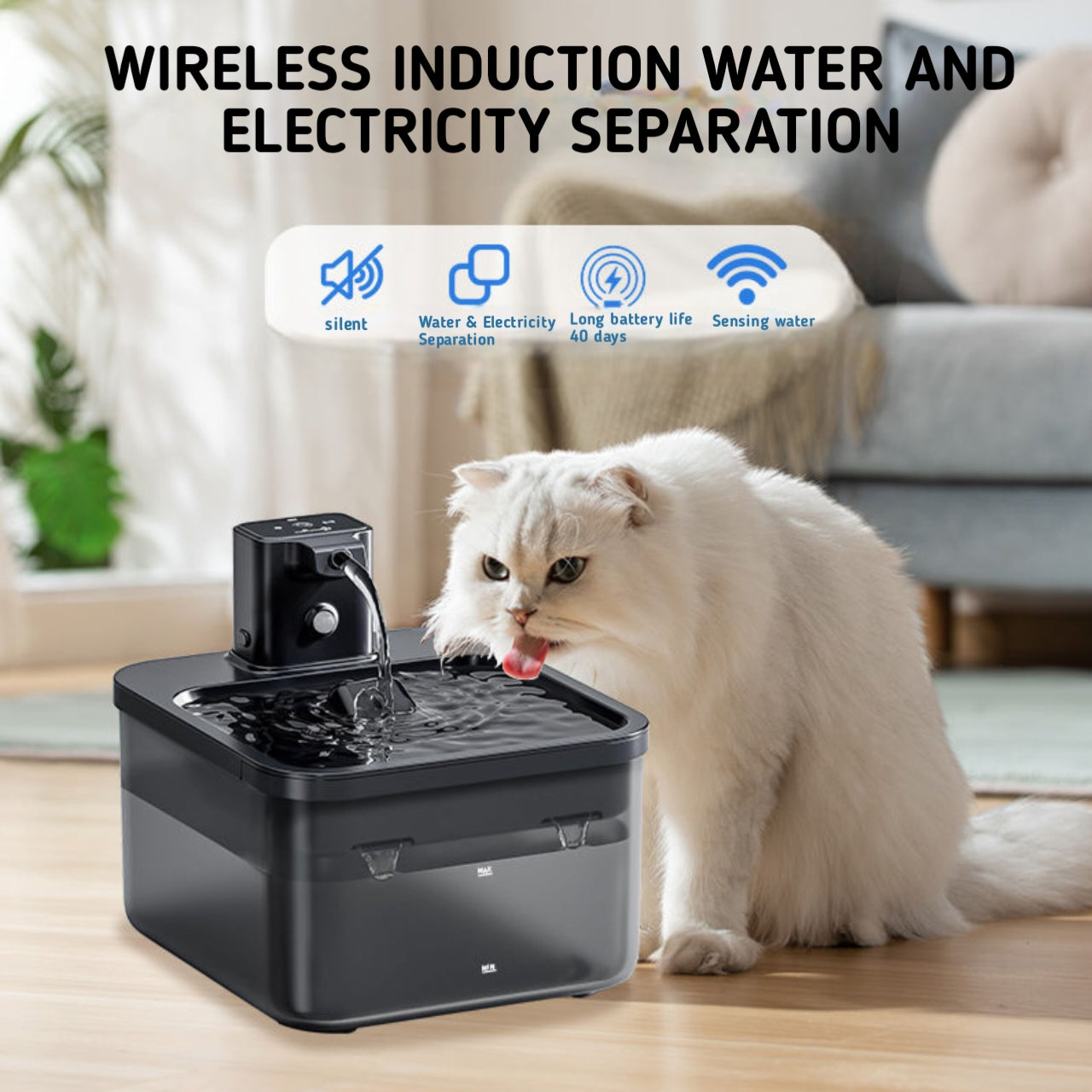 Electric USB Pet Water fountain