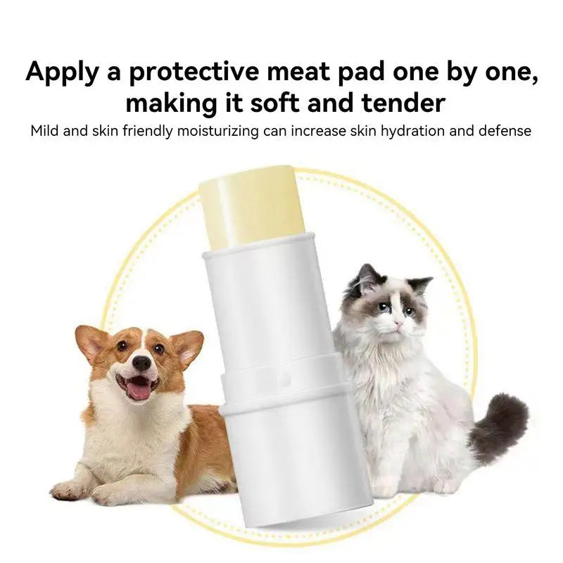 Pet paw cream for cats and dogs - nourishing, anti-drying foot and hand care.