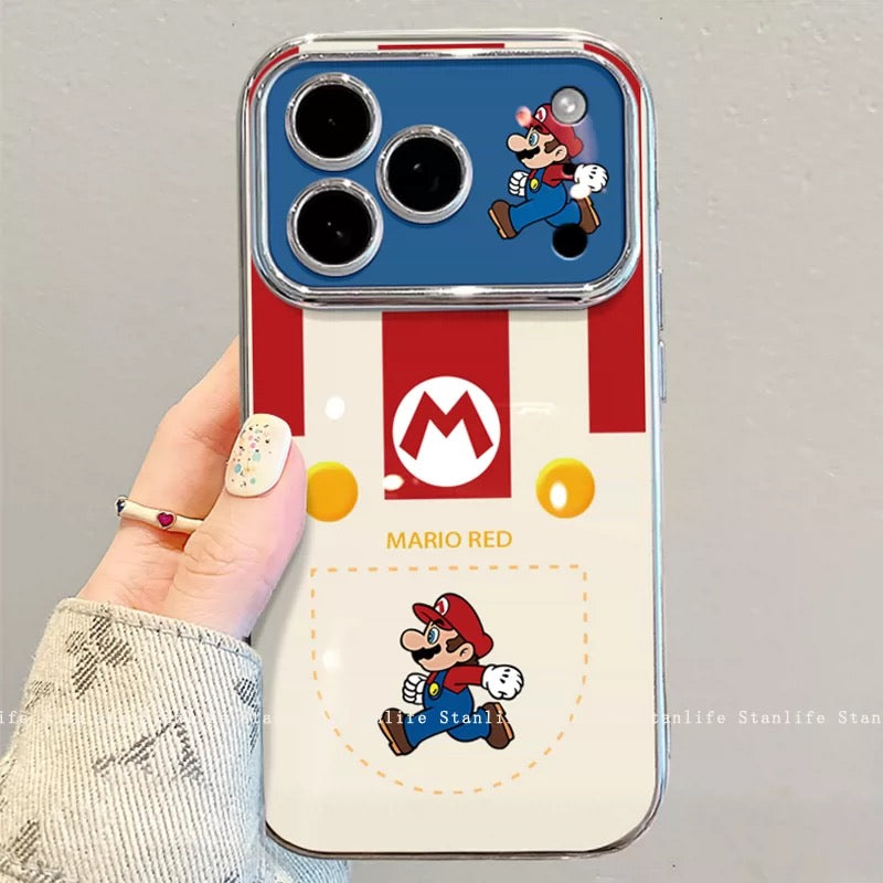 Cute Pocket Mario Phone Case & Bracelet for iPhone