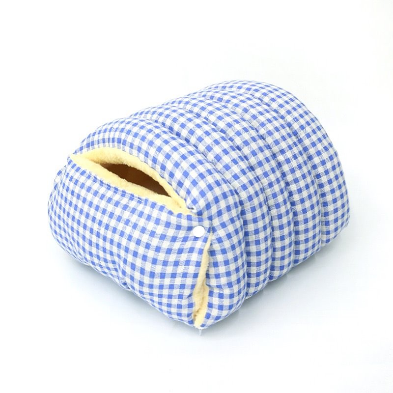 Cozy Cave Pet Bed with Washable Cover - Secure Hideaway