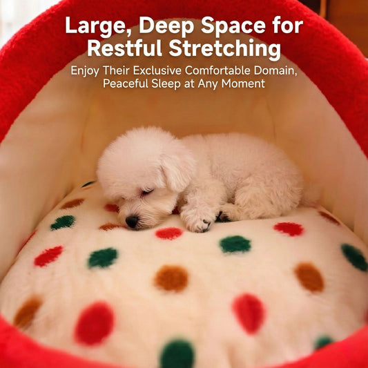 Insulated Winter Pet House - Warm Indoor/Outdoor Shelter