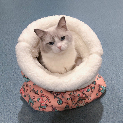 Cat Sleeping Bag 3 Colors - Cat Bed - Cutier Store