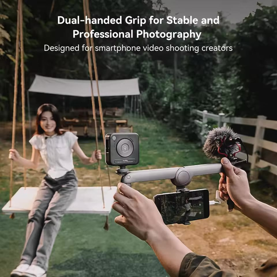 Smartphone Video Rig Case Stabilizer Tripod Mount for iPhone