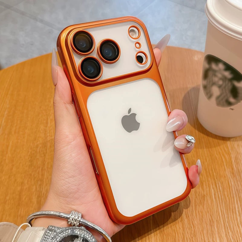 Luxury Electroplated Solid Color Case