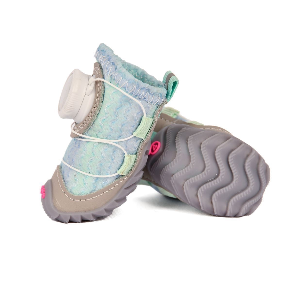 LED Light-Up Winter Dog Shoes - Visibility & Warmth (4 Pcs)