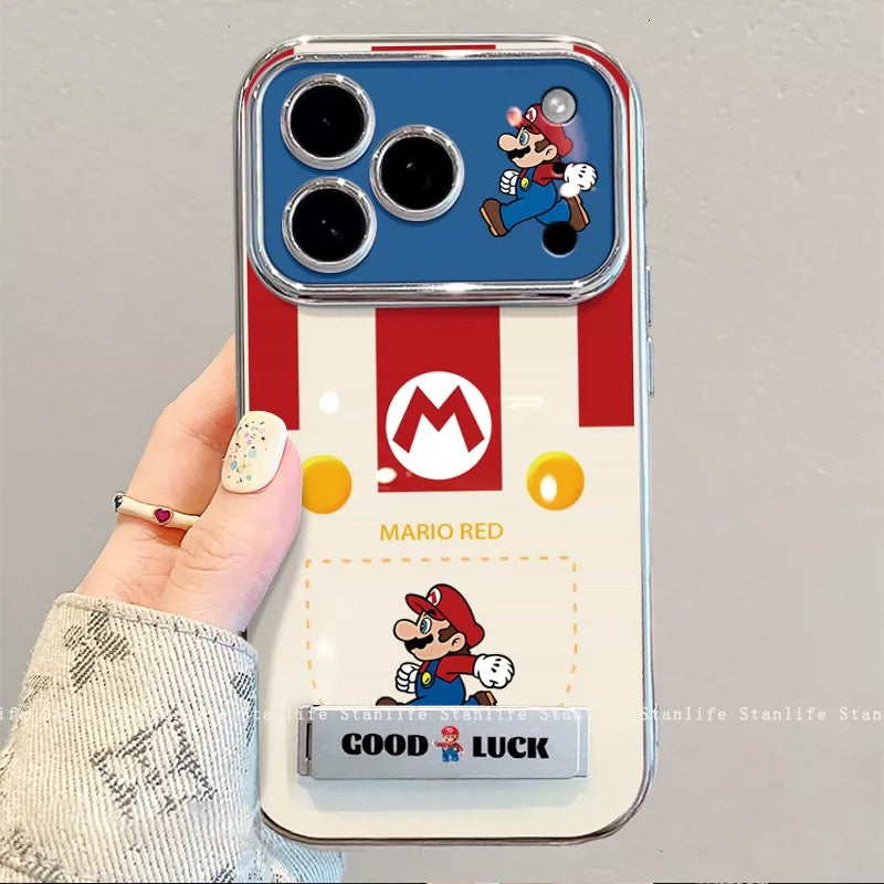 Cute Pocket Mario Phone Case & Bracelet for iPhone
