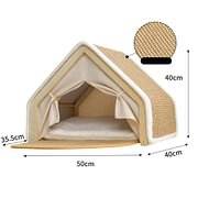 Cat House, Cat Scratchers with Sisal Scratching Board