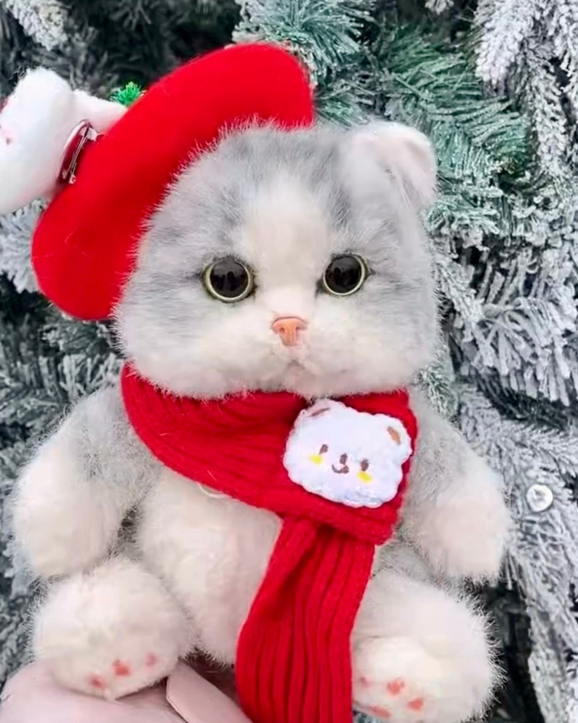 Christmas Cat Scarf