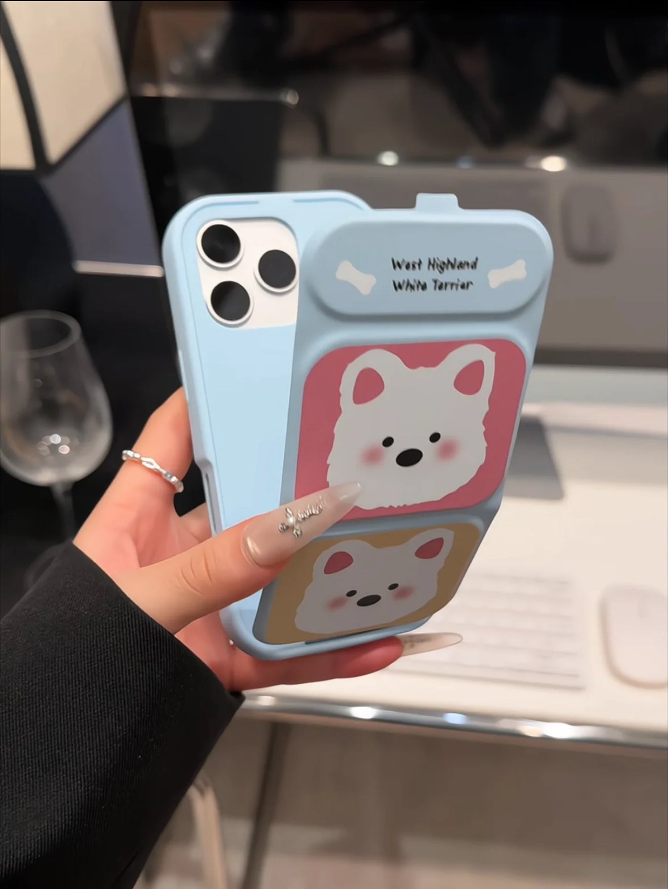 Cute West Highland White Terrier iPhone case