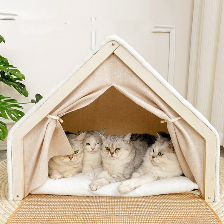 Cat House, Cat Scratchers with Sisal Scratching Board