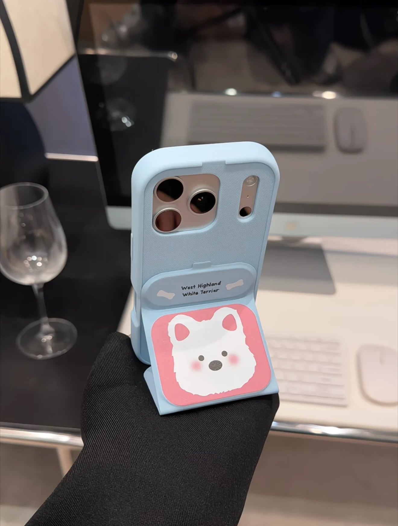 Cute West Highland White Terrier iPhone case