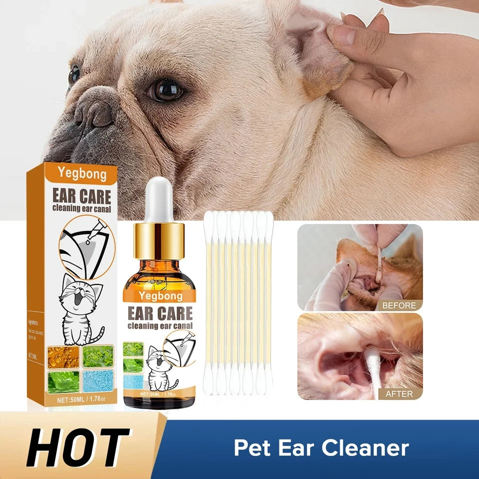 Pet ear cleaner