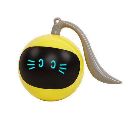 Cat Toys 360°Self Rolling smart Interactive Ball Hunting Toy - Cutier Store