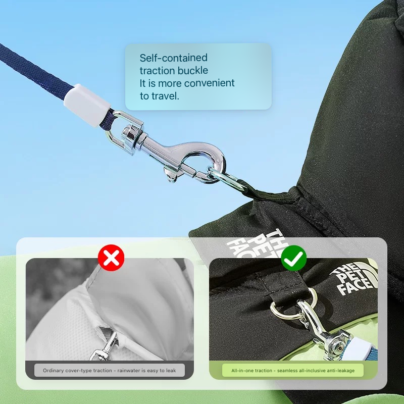 Waterproof Dog Raincoat with Hood - Stylish Wet Weather Gear