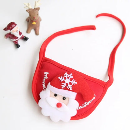 Festive Holiday Pet Hat & Scarf Set – Cute Christmas Costume for Dogs & Cats | Xmas Pet Photo Gift