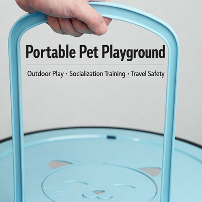 Transparent Cat Walking Roller Ball – Outdoor Cat Exercise Wheel & Safe Walking Bubble Carrier