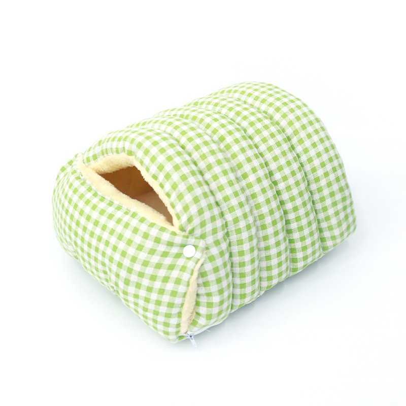 Cozy Cave Pet Bed with Washable Cover - Secure Hideaway