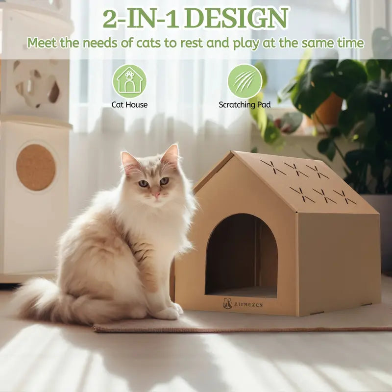 Cat scratching House , cutier store