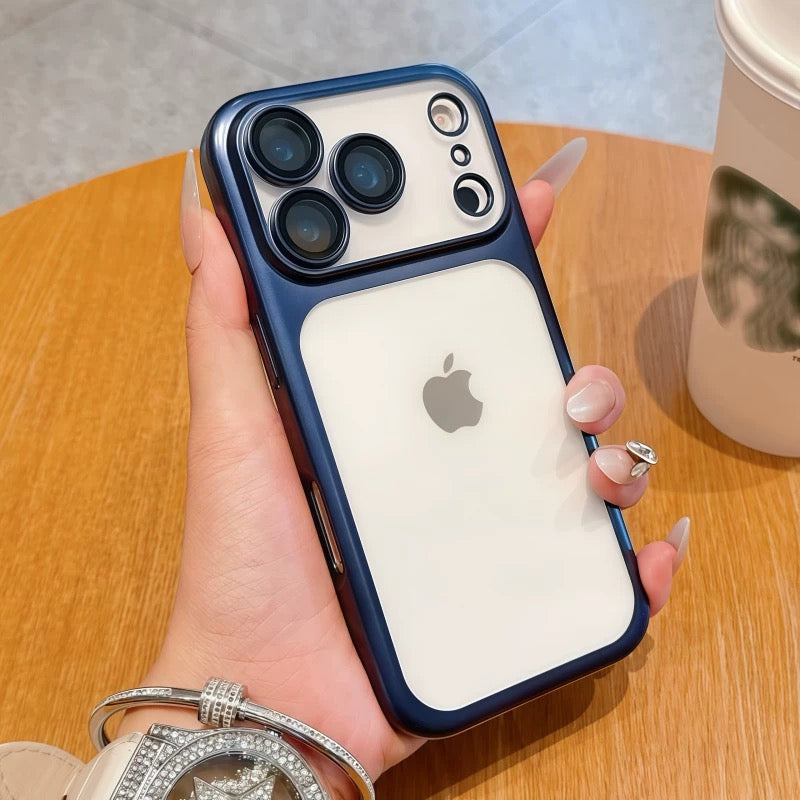 Luxury Electroplated Solid Color Case