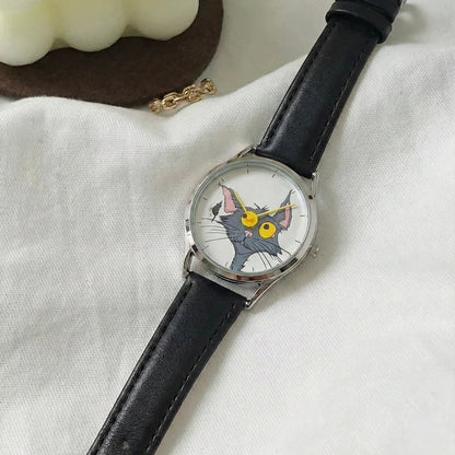 Novelty cat watch for cat lovers, product detail photo