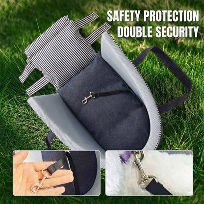 Central Car Dog Seat – Console Dog Booster Seat & Car Centre Seat for Small Dogs & Cats
