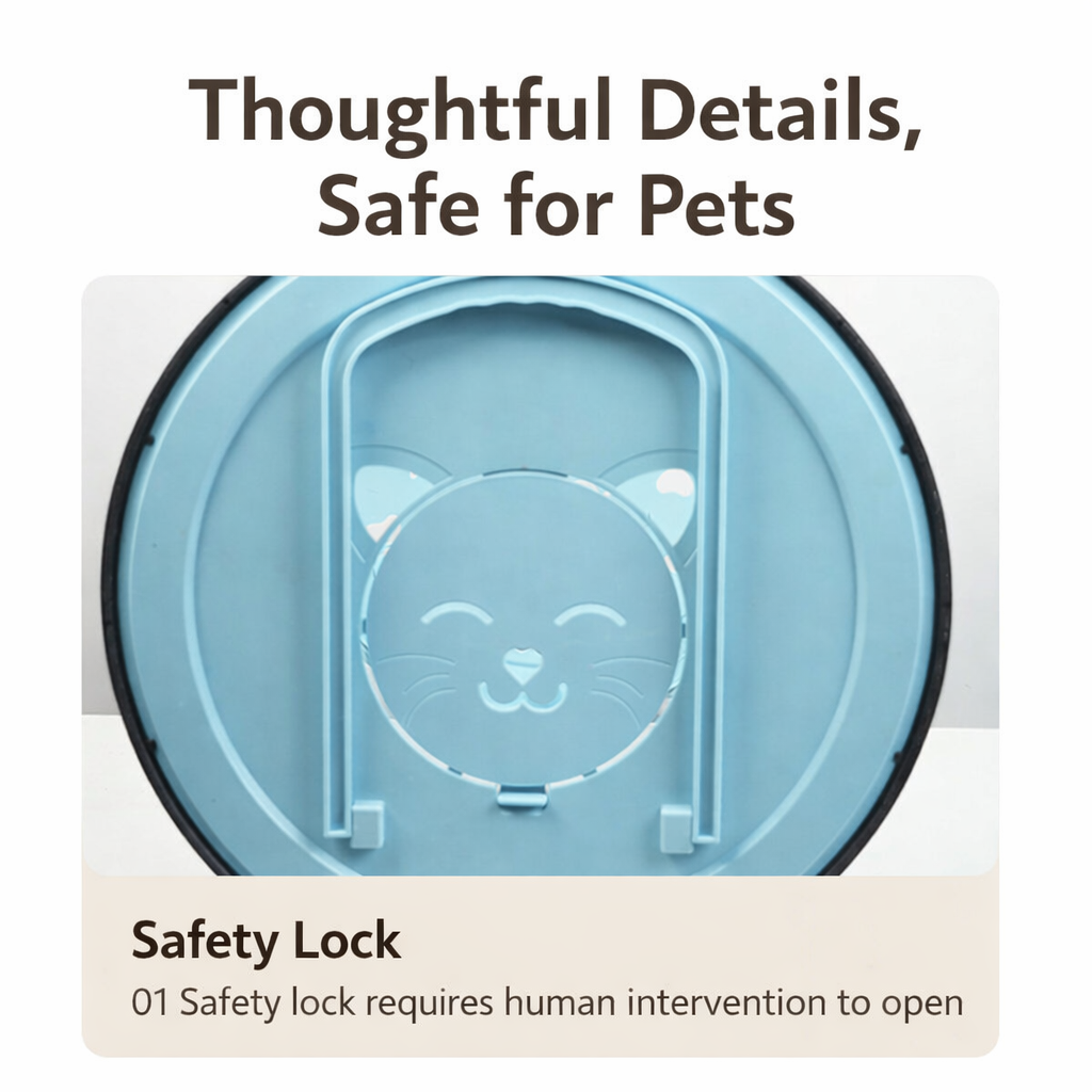 Transparent Cat Walking Roller