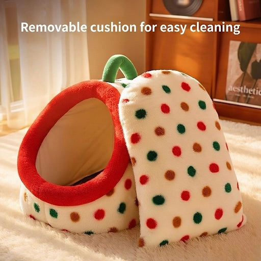 Insulated Winter Pet House - Warm Indoor/Outdoor Shelter