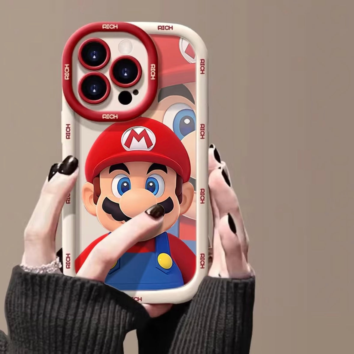 Cartoon Super Mario iPhone Cover