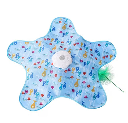 Interactive Self Hunting Rotating Hide and Seek Pet Toy