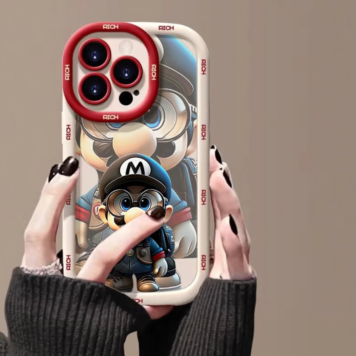 Cartoon Super Mario iPhone Cover