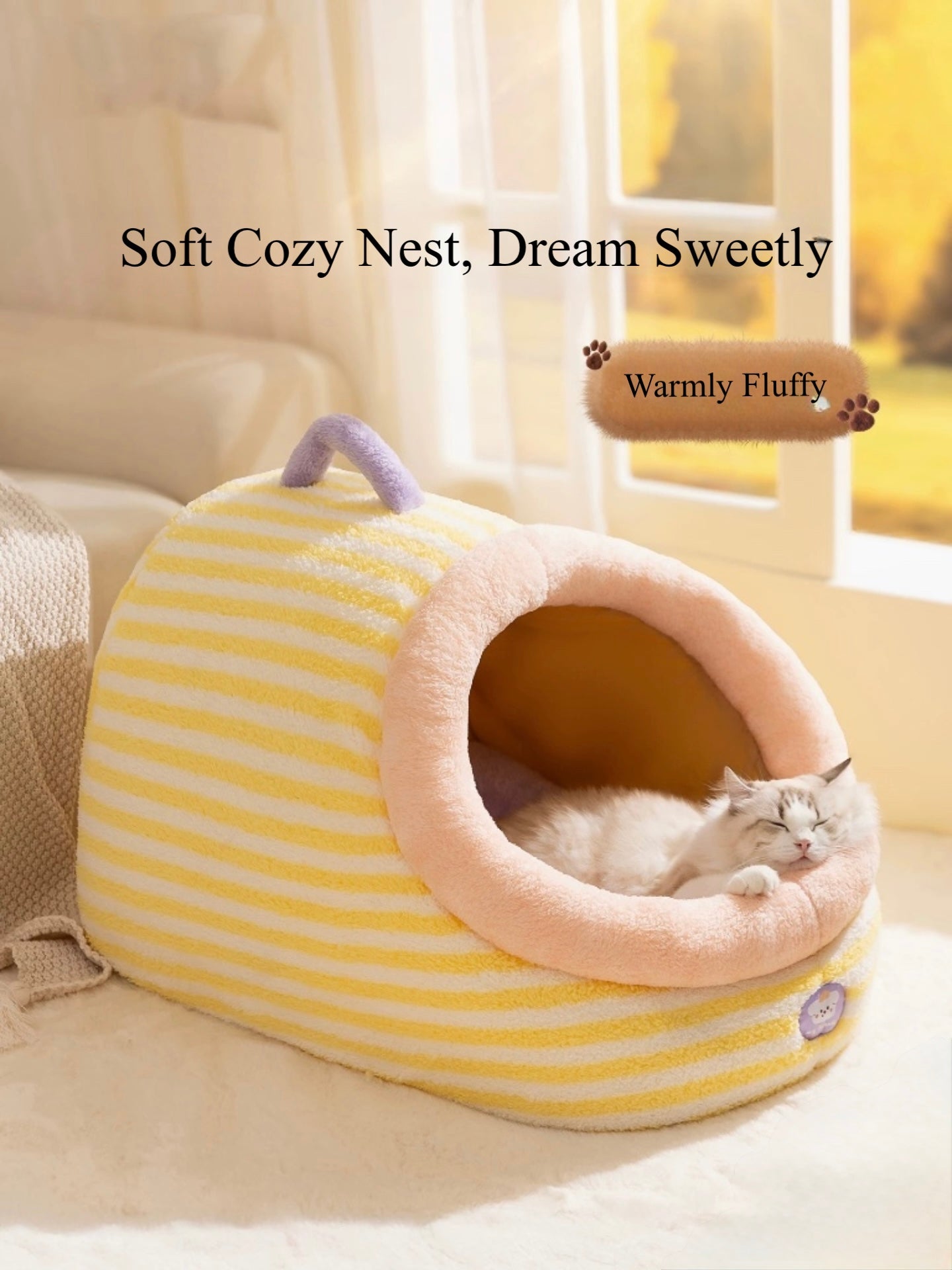 Soft Cozy Pet bed Sleeper