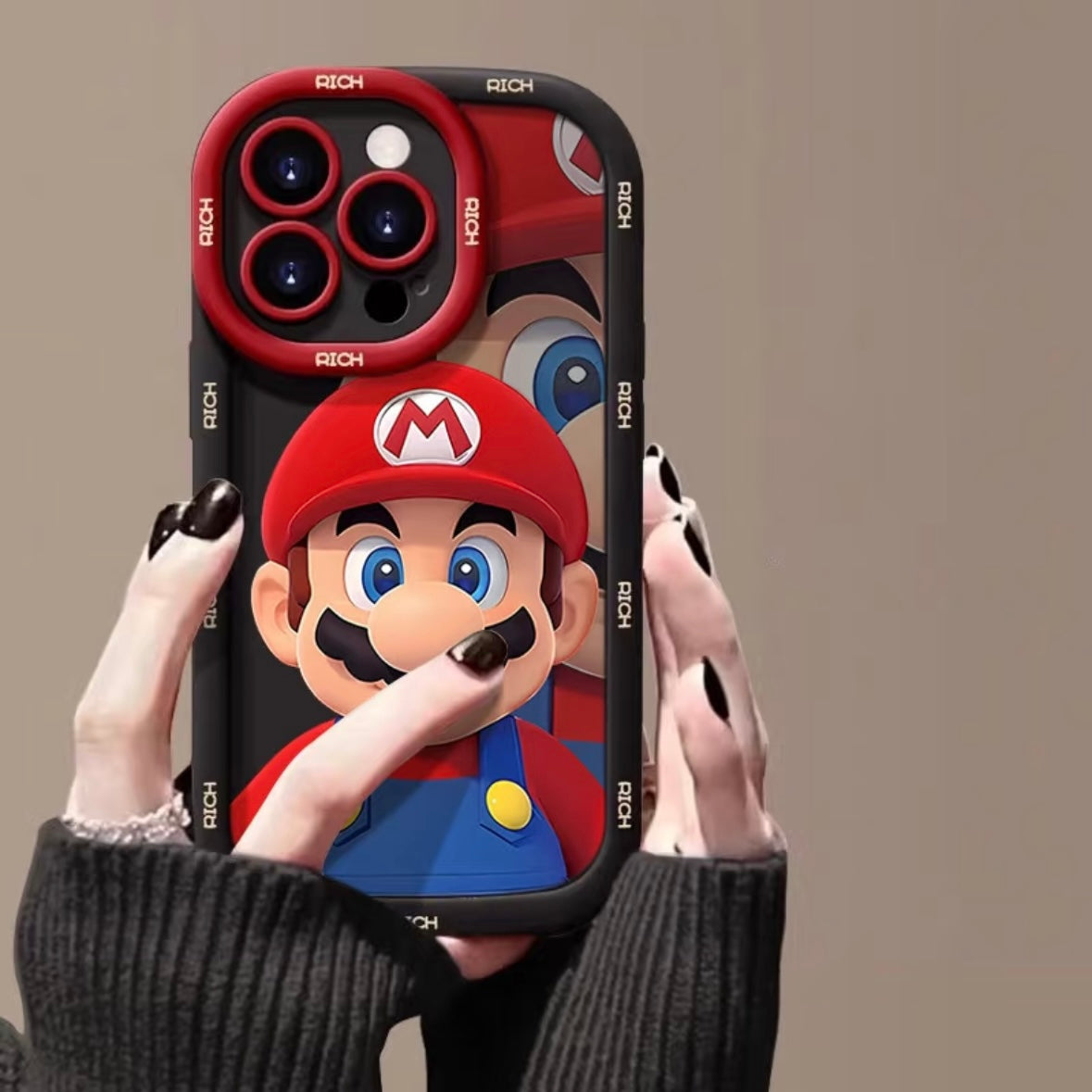 Cartoon Super Mario iPhone Cover
