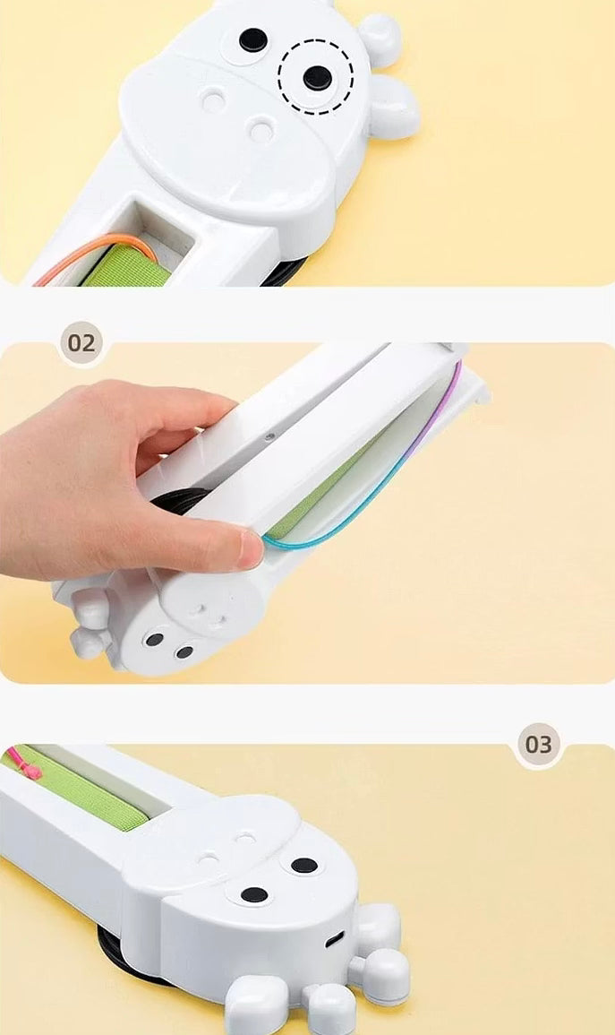 Automatic Retractable Cat Toy | Interactive Wall-Mounted Rope Toy for Cats