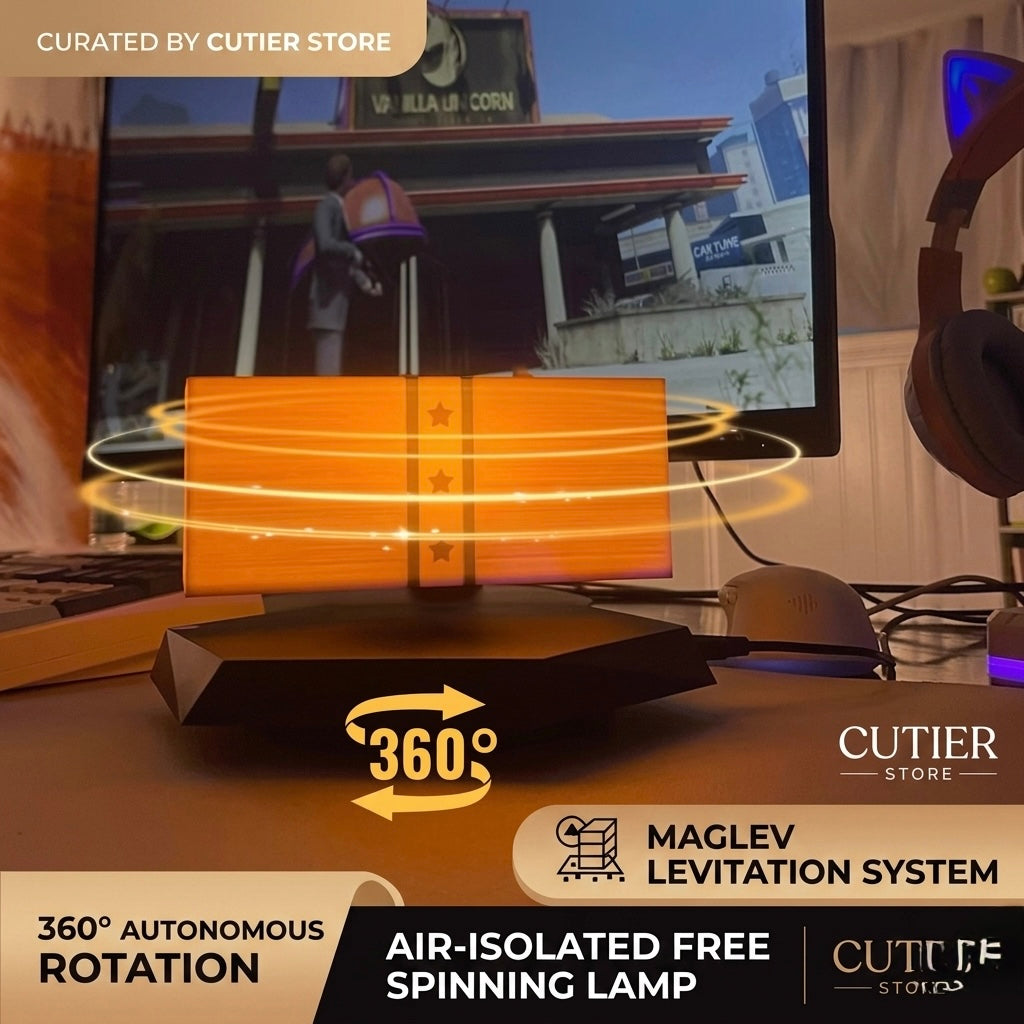 Magic Floating Money Lamp - Cool GTA 6 Style Desk Light