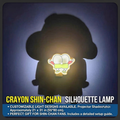 Cartoon Silhouette Night Light Projector Lamp – Cozy Gift