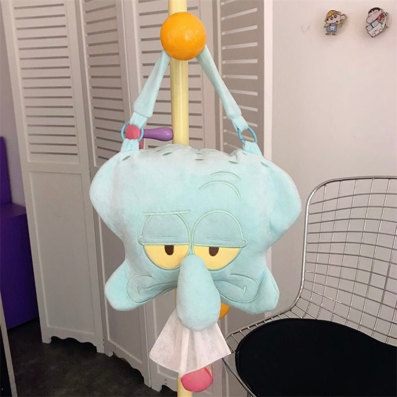 Cute Hanging Octopus Tissue Box Holder