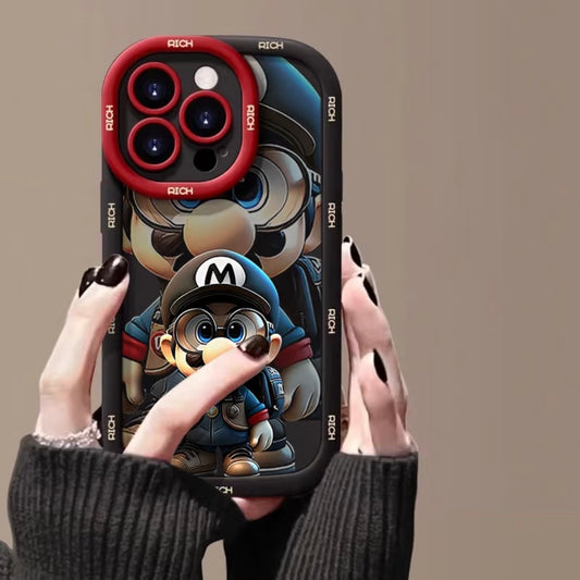 Cartoon Super Mario iPhone Cover
