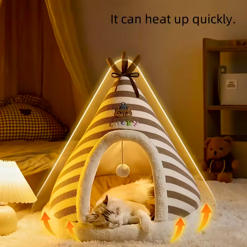 Cat and dog tent warm house