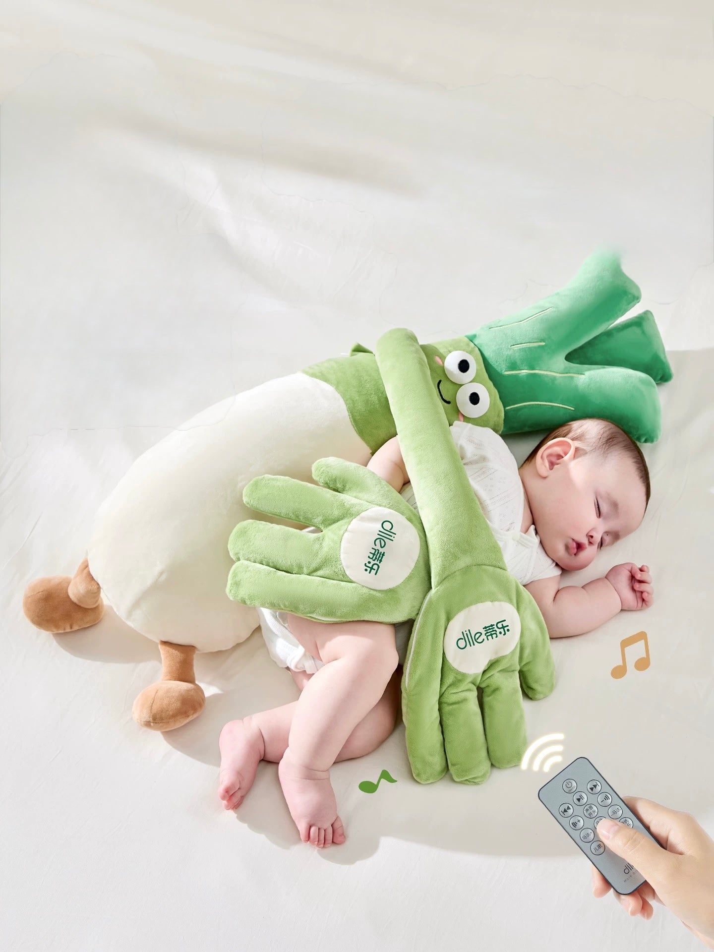 Smart hugging plush toy